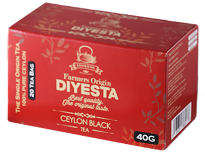 파머스오리진 DIYESTA 실론홍차 스리랑카 싱글오리진 언블렌디드 블랙티, 2g, 20개