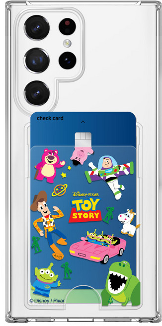 디즈니 픽사 토이스토리3 슬림핏 에어백 카드 휴대폰 케이스
