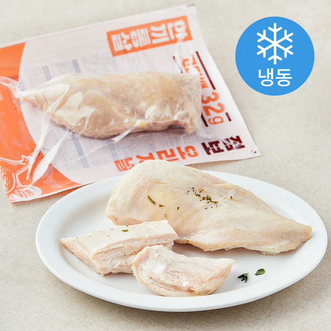 한끼통살 점보 닭가슴살 오리지널 (냉동), 150g, 1개입, 5개