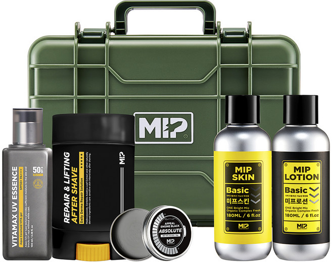 미프 파서블 툴 박스 남성 필수 관리 화장품 5종 세트, 1세트
