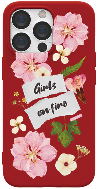 에스투비코퍼레이션 플라워 콜라주 소프트 휴대폰 케이스