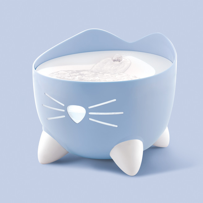 캣잇 고양이 PIXI 정수기 2.5L, 블루, 44717-KC/43717, 1개