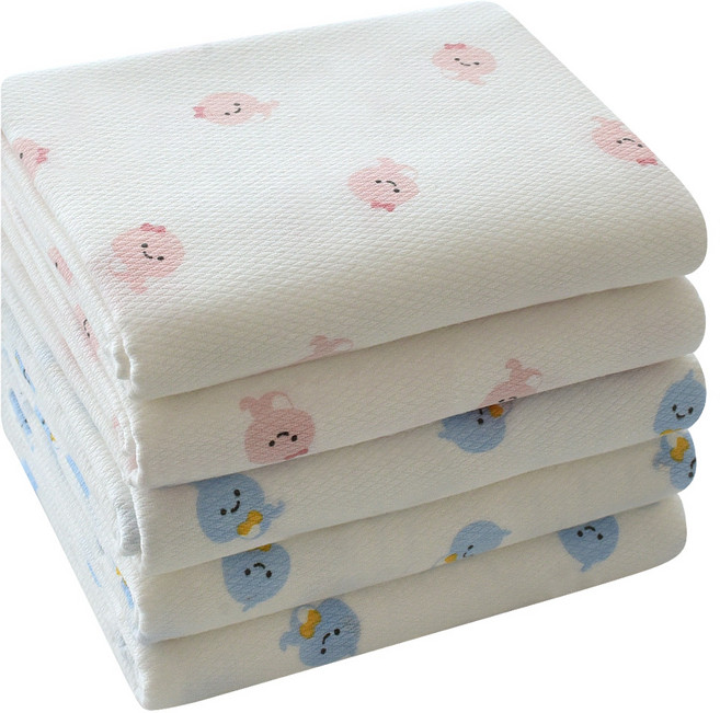 베이비앤아이 소프트 사각 천기저귀, 배미(블루+핑크), 5개