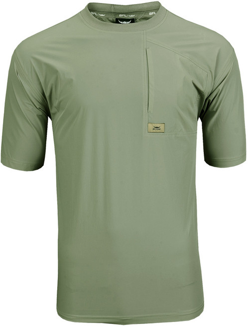 남성용 바스락 스판 아이스 반팔 티셔츠 NB-4095