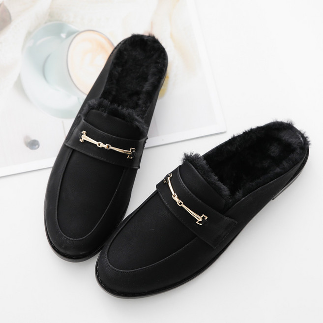 갓슈 여성용 헨젤 방한 털 블로퍼