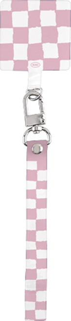 코쿼드 9C9C 체커보드 태그 스트랩, 파스텔핑크, 모델명/품번, 파스텔 핑크