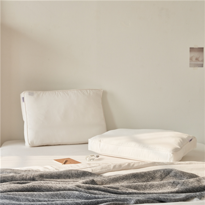 포렌 1인 베이직 패키지 29도 베개 스탠다드 + 뉴 글로스 베개커버 2p 세트, CREAM WHITE, 1개