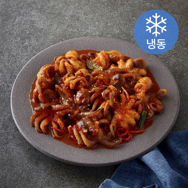 살맛나요 주꾸미 + 볶음소스 세트 (냉동), 1세트, 500g