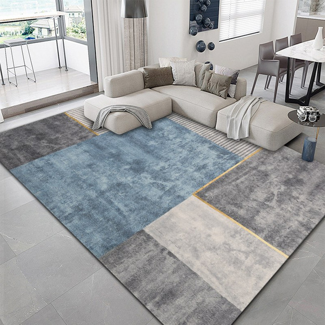 BRINCH Home Interior 仿羊絨北歐圖案客廳防滑地毯