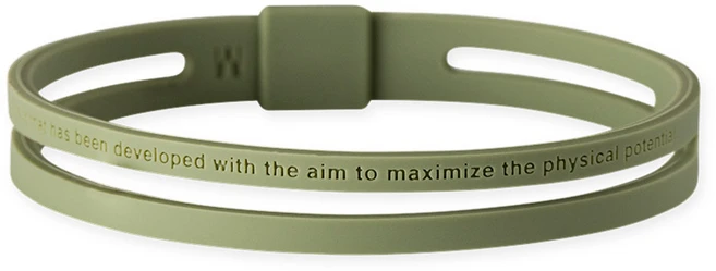 반델 ASYM 애시머트리 팔찌, 오일그린, 1개 - 쿠팡