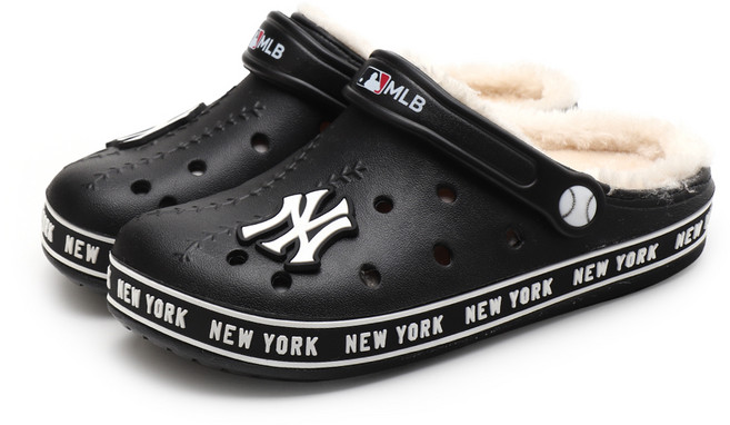 MLB 아동용 뉴욕양키스 볼드 방한 슬리퍼