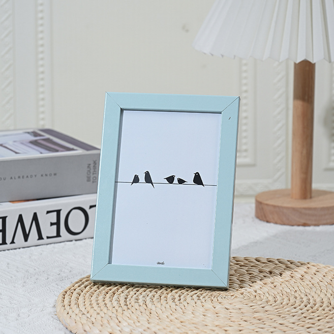 뎁시스 다양한 크기 나무 프레임 사진 액자, 1개, 색상 8