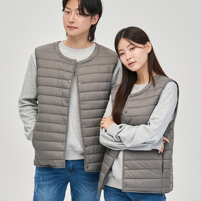 BROWN STUDIO 男女通用輕量鋪棉背心 BSV-01