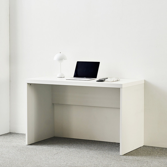 리바트 프렌즈 소호 1200 ᄃ자 책상 방문설치, 화이트