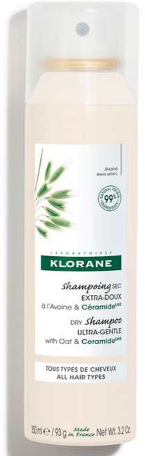 클로란 오트 앤 세라마이드 드라이 샴푸 민감 모든 두피용 오트향, 150ml, 1개