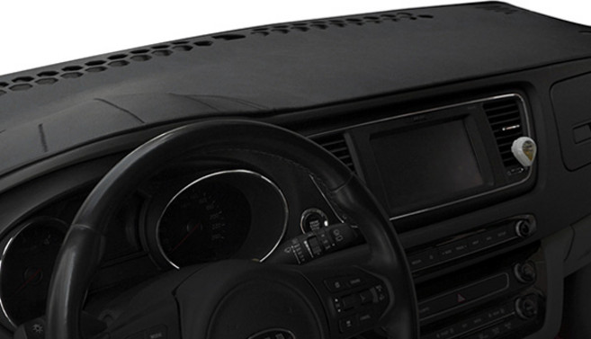 토드 프리미엄 가죽 대시보드 커버, 제네시스 G80 2020.03 / H-163, 블랙+블랙스티치