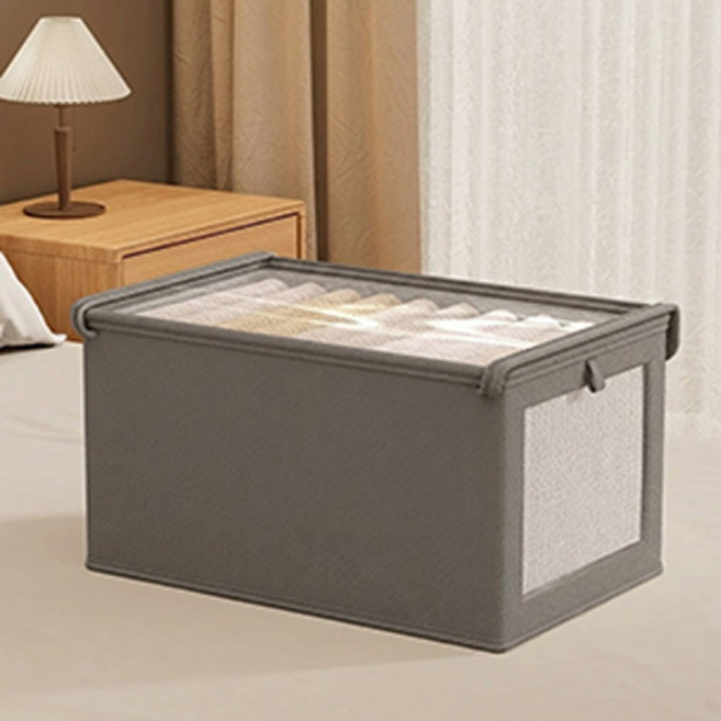 호랑나비 데일로그 옥스포드 적층형 메쉬 펜트리 리빙박스 기본형, 04 gray, 1개