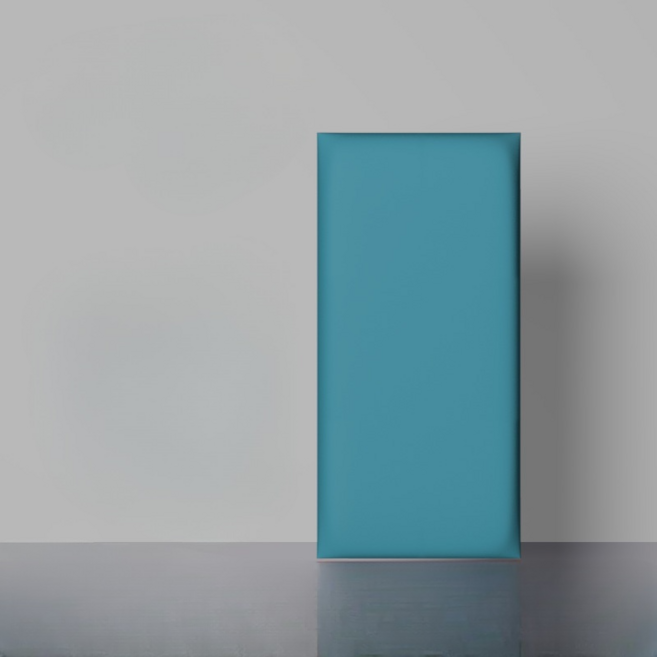 미소로운 벽 쿠션 벽매트, 블루