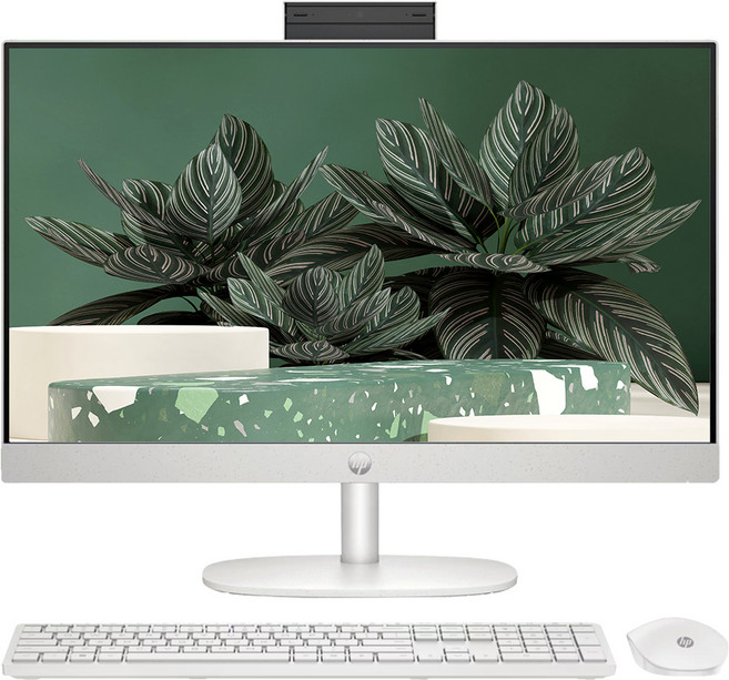 HP 2025 올인원 PC 코어i5 인텔 13세대, 화이트, 8GB, 256GB, WIN11 Home, 24-cr0009KL Super