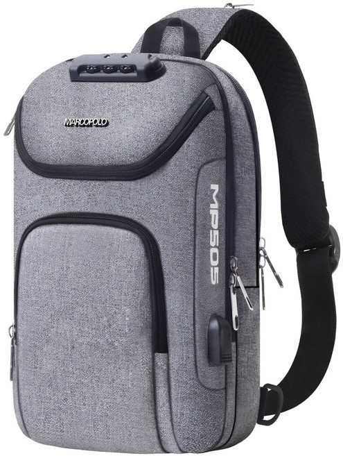 마르코폴로 락시스템 밴트 슬링백 MP3053