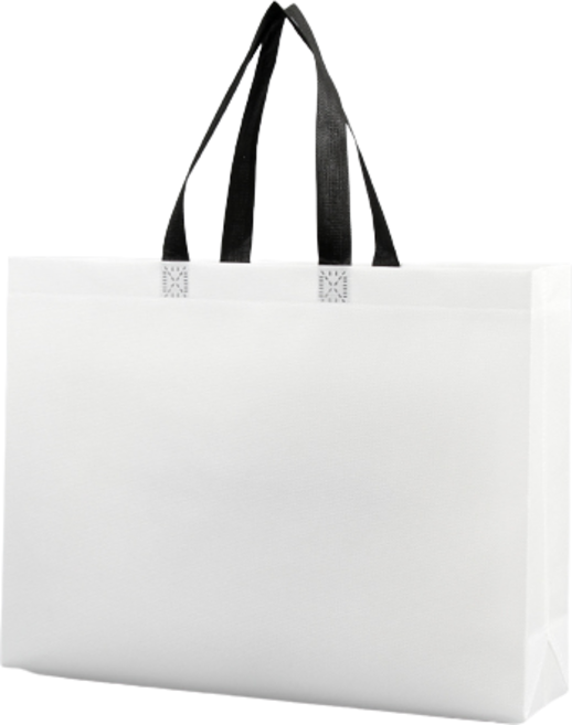 리빙앤도 깔끔한 방수 선물 쇼핑백 M, 10개, 화이트