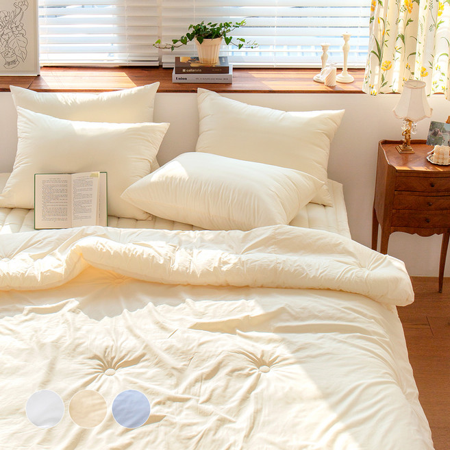 그래이불 국내 제조 고밀도 수피마모달 코튼 100수 부드러운 간절기 여름이불 호텔 차렵이불 세트