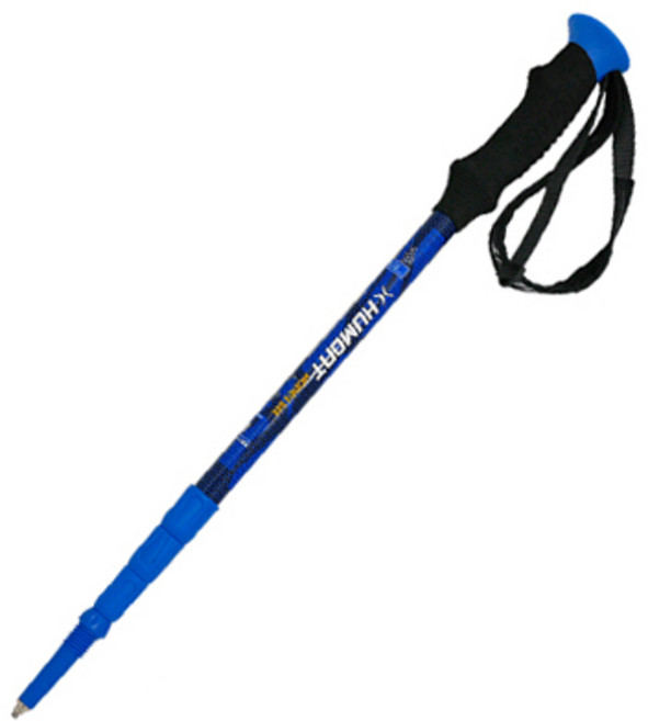휴몬트 4단 등산스틱 MSL-450 EVA, 블루, 1개