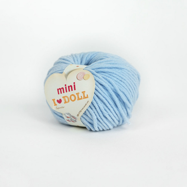 앵콜스 미니 아이돌 뜨개실, 104 물빠진데님, 1개