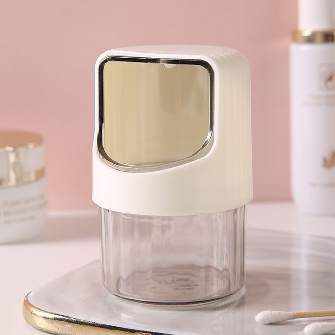 화장대 면봉 정리 수납함 6 x 10 cm, 그린, 1개