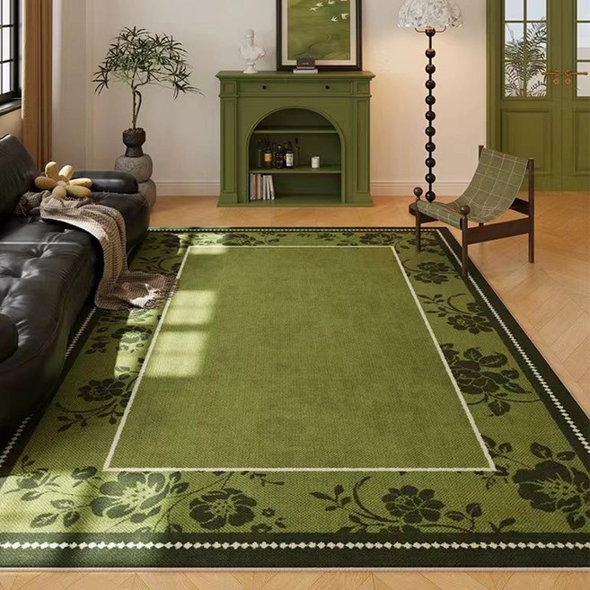 Alleophom 客廳居家裝飾花朵復古地毯 L261-0054