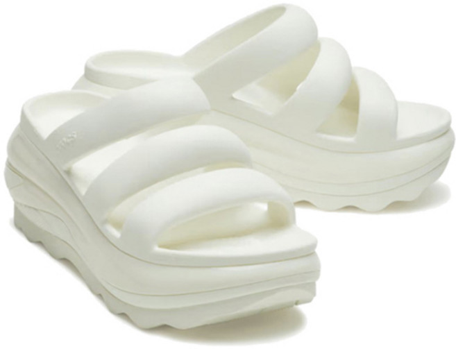 crocs 卡駱馳 Mega Crush 三條帶涼鞋 209842-0WV