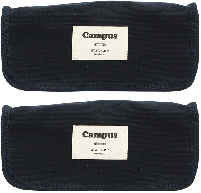 PINKFOOT Campus 收納包 鉛筆盒 9500, 海軍藍, 2個