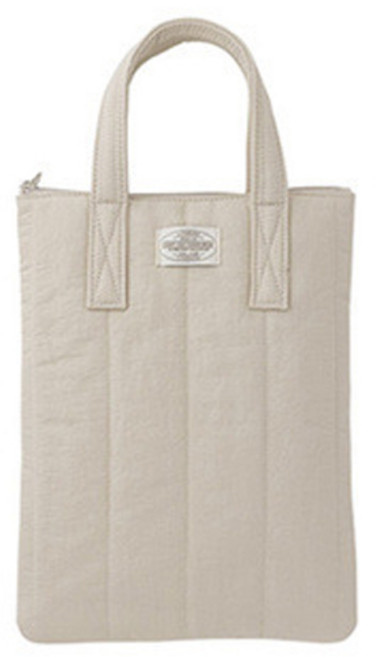 히즈플랜 쿠션 손잡이형 태블릿 파우치 31 x 23 cm, 베이지, 1개