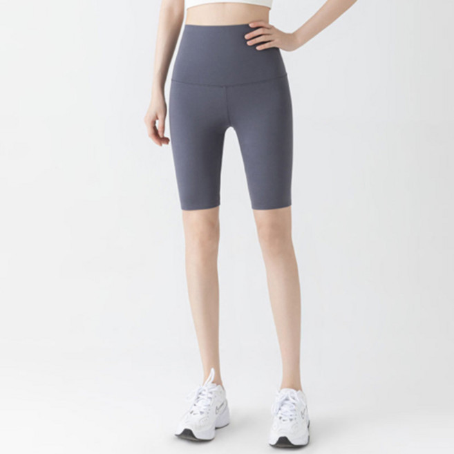 Yangnol 女款高腰瑜珈皮拉提斯五分緊身褲