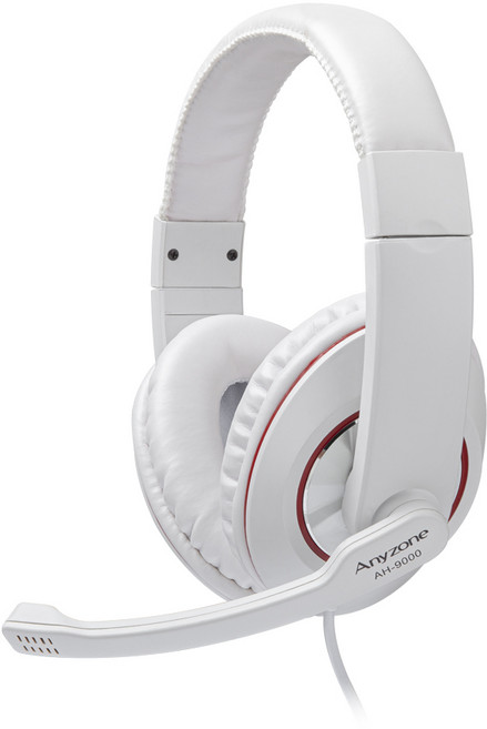 애니존 어학용 스테레오 헤드셋, 화이트, AH-9000