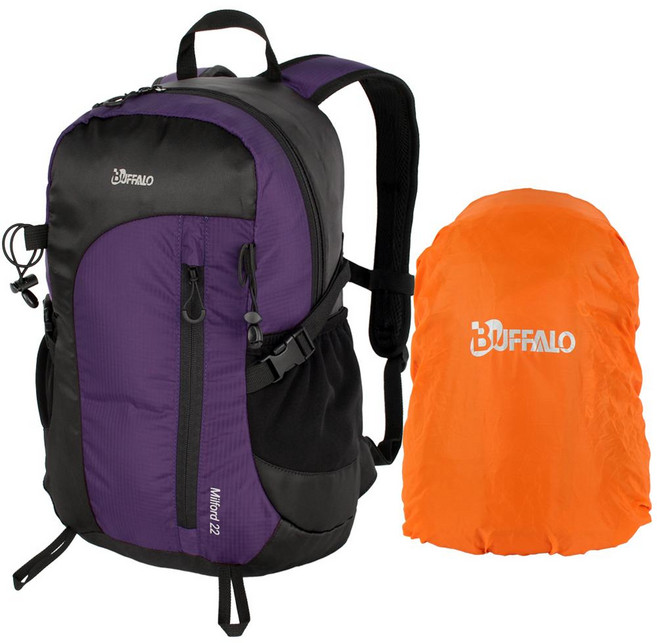Buffalo Milford 22L 登山背包 附防雨罩 紫色
