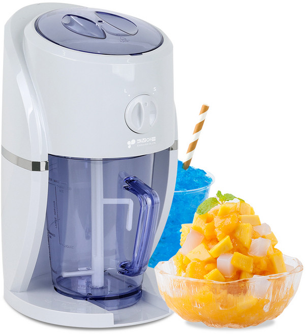 키친아트 허브 전기 눈꽃얼음 슬러시 빙수기 1.1L, KAIM-3280NK