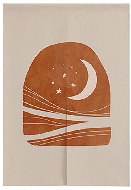 마켓에이 북유럽 천공패브릭 도어커튼