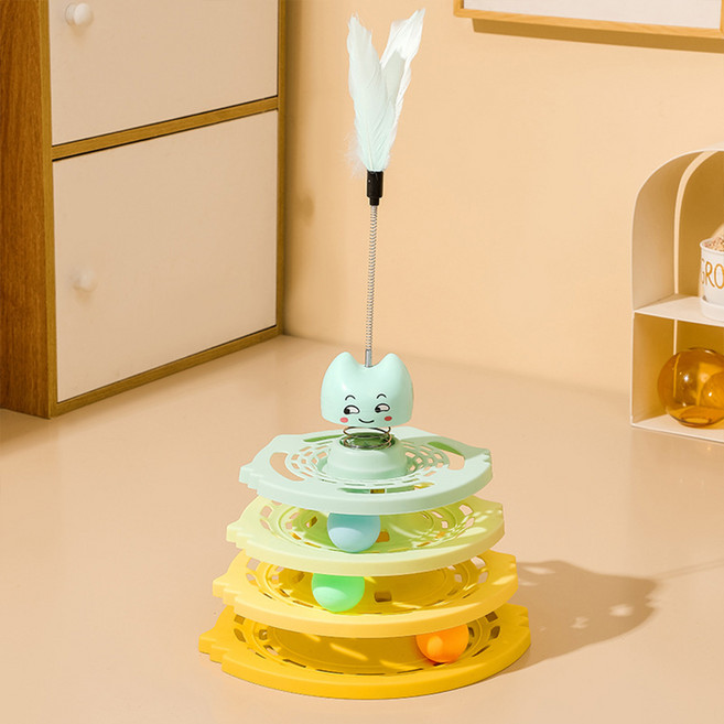 데이소이 고양이 귀여운 표정 장난감 ONE SIZE, 1 블루, 1개