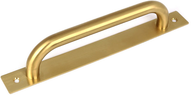 모네스페스 스텐 슬림 판손잡이 골드 무광 220mm, 1개