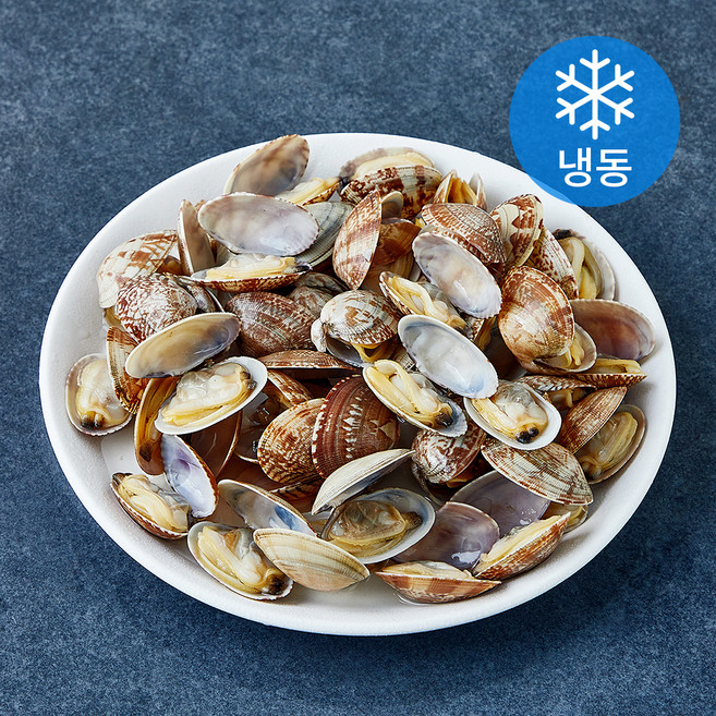 고고새우 육수 그대로 알이 꽉찬 다용도 활용만점 자숙 피바지락 봉골레파스타 / 미역국 / 된장찌개 (냉동), 1개, 500g