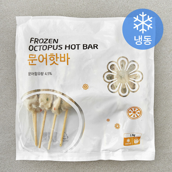 랜시 문어핫바 (냉동), 1.3kg, 1개