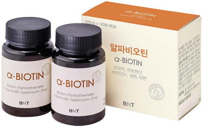 브로앤팁스 알파비오틴, 2개, 60g