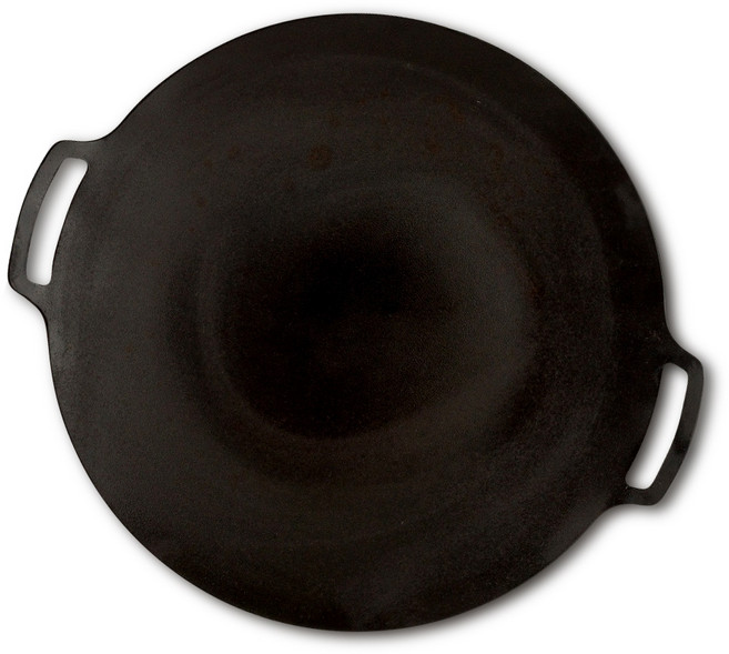 플라잉쿡 인덕션 질화처리 IH 무쇠 캠핑 그리들, 38cm
