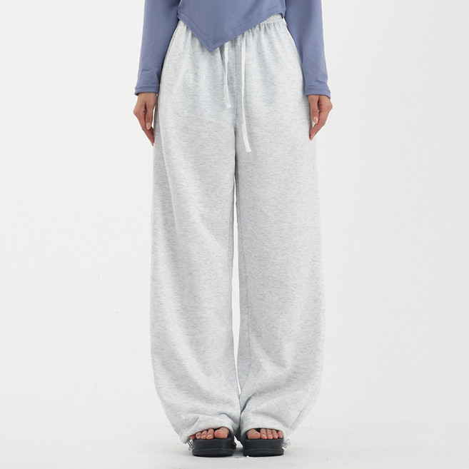 엘쏘 여성용 데일리 루즈핏 트레이닝 팬츠