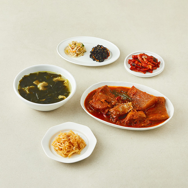 오첩 한끼식단 매콤코다리찜 3~4인분, 1.72kg, 1개