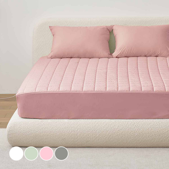 아망떼 수퍼코튼 60수 고밀도 면 누빔 매트커버