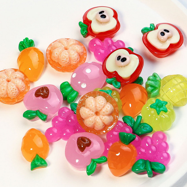 메이브라운 캔디스톤 데코덴 네일파츠 컬렉션, 1개, 아이스과일