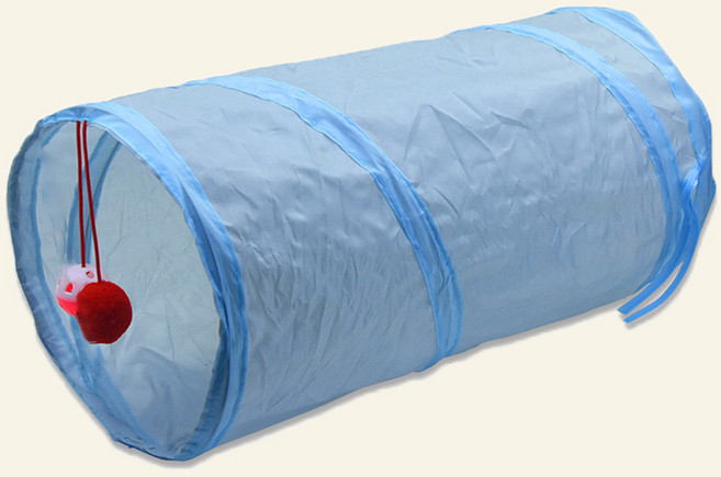 데이소이 고양이 블루밍 시리즈 터널 원형 S, 혼합색상, 1개