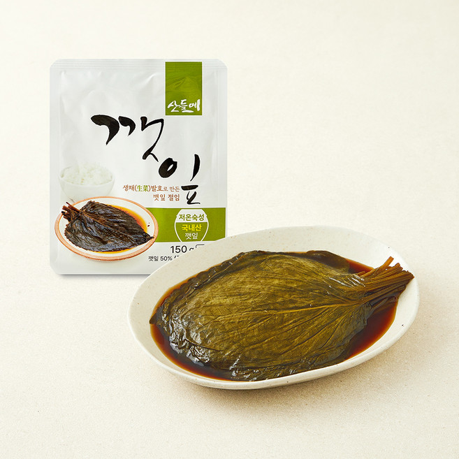 산들메 깻잎절임, 150g, 1개
